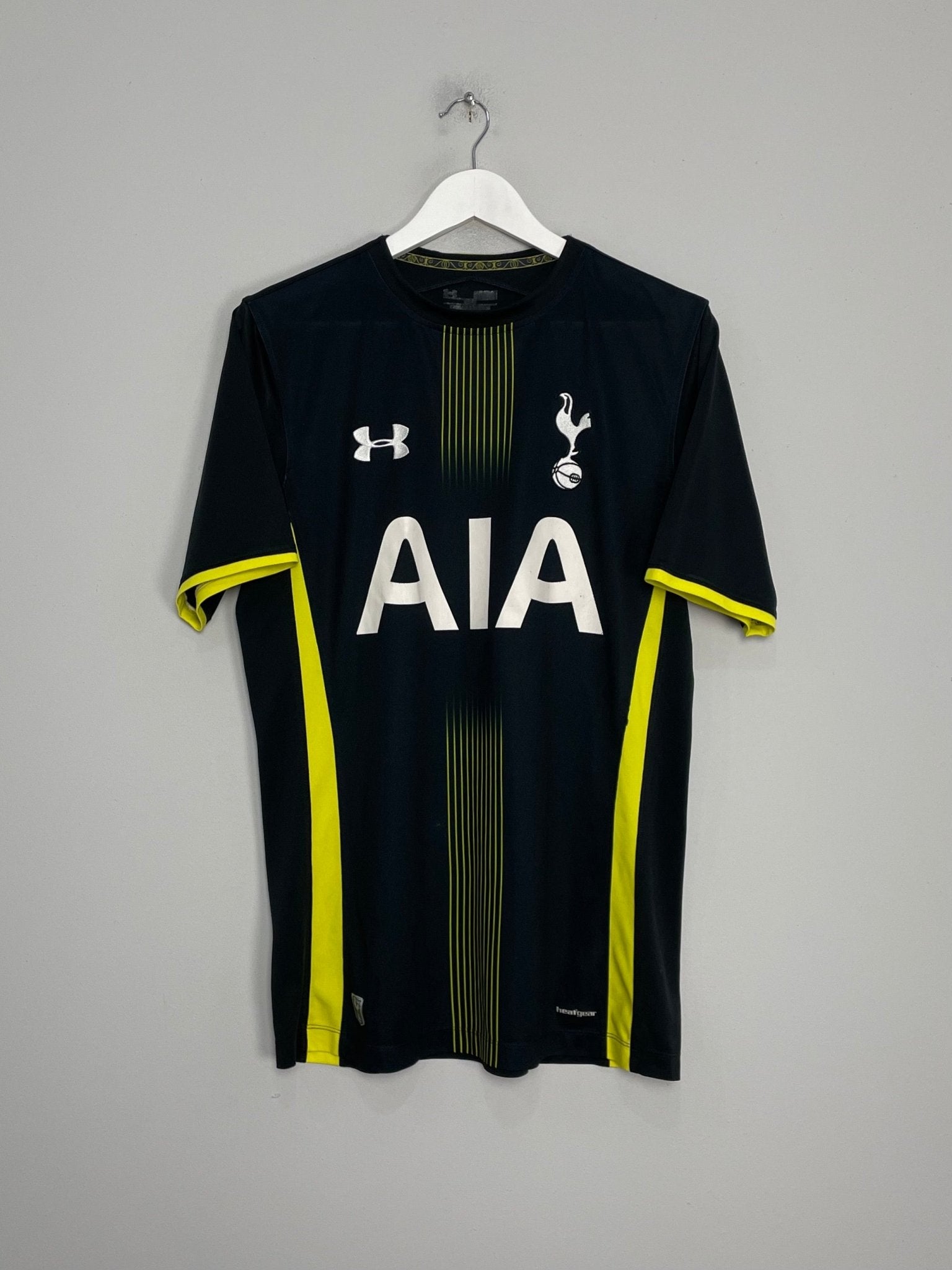 Shop 2014/15 TOTTENHAM KANE #18 AWAY SHIRT (L) UNDER ARMOUR, classic football shirts, vintage football shirts & retro soccer jerseys at Cult Kits