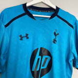 Shop 2014/15 TOTTENHAM KANE #37 AWAY SHIRT (M) UNDER ARMOUR, classic football shirts, vintage football shirts & retro soccer jerseys at Cult Kits