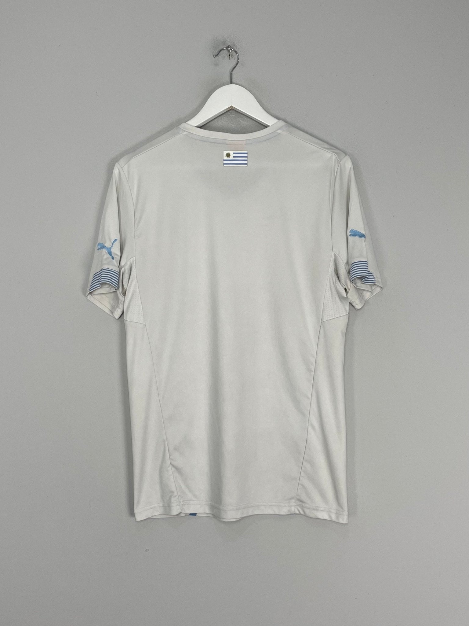 Shop 2014/15 URUGUAY AWAY SHIRT (M) PUMA, classic football shirts, vintage football shirts & retro soccer jerseys at Cult Kits