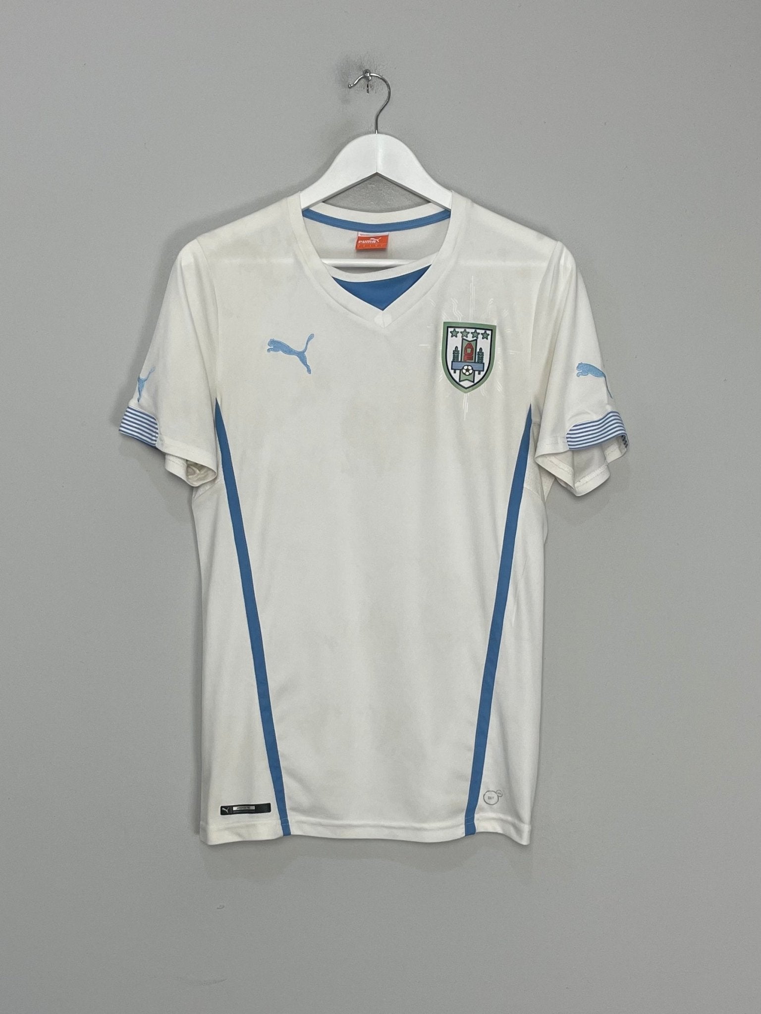 Shop 2014/15 URUGUAY AWAY SHIRT (S) PUMA, classic football shirts, vintage football shirts & retro soccer jerseys at Cult Kits