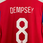 Shop 2014/15 USA DEMPSEY #8 AWAY SHIRT (L) NIKE, classic football shirts, vintage football shirts & retro soccer jerseys at Cult Kits