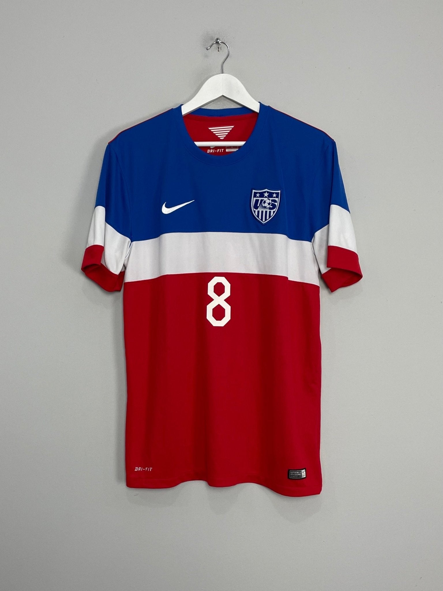 Shop 2014/15 USA DEMPSEY #8 AWAY SHIRT (L) NIKE, classic football shirts, vintage football shirts & retro soccer jerseys at Cult Kits
