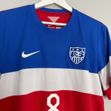 Shop 2014/15 USA DEMPSEY #8 AWAY SHIRT (L) NIKE, classic football shirts, vintage football shirts & retro soccer jerseys at Cult Kits