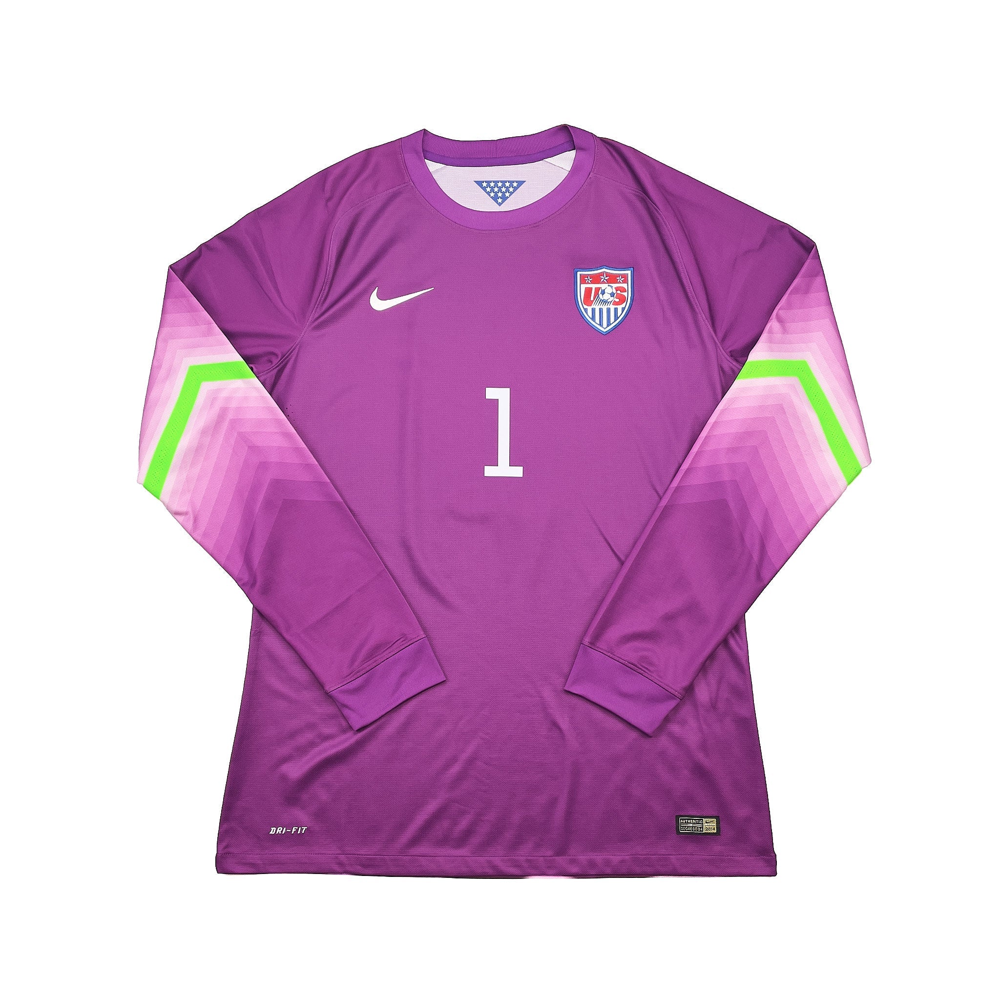 Buy 2014/15 USA Howard 1 *Player Issue* GK Shirt (XL) Nike ~ Free worldwide shipping available ~ Authentic Vintage Football Shirts from Cult Kits