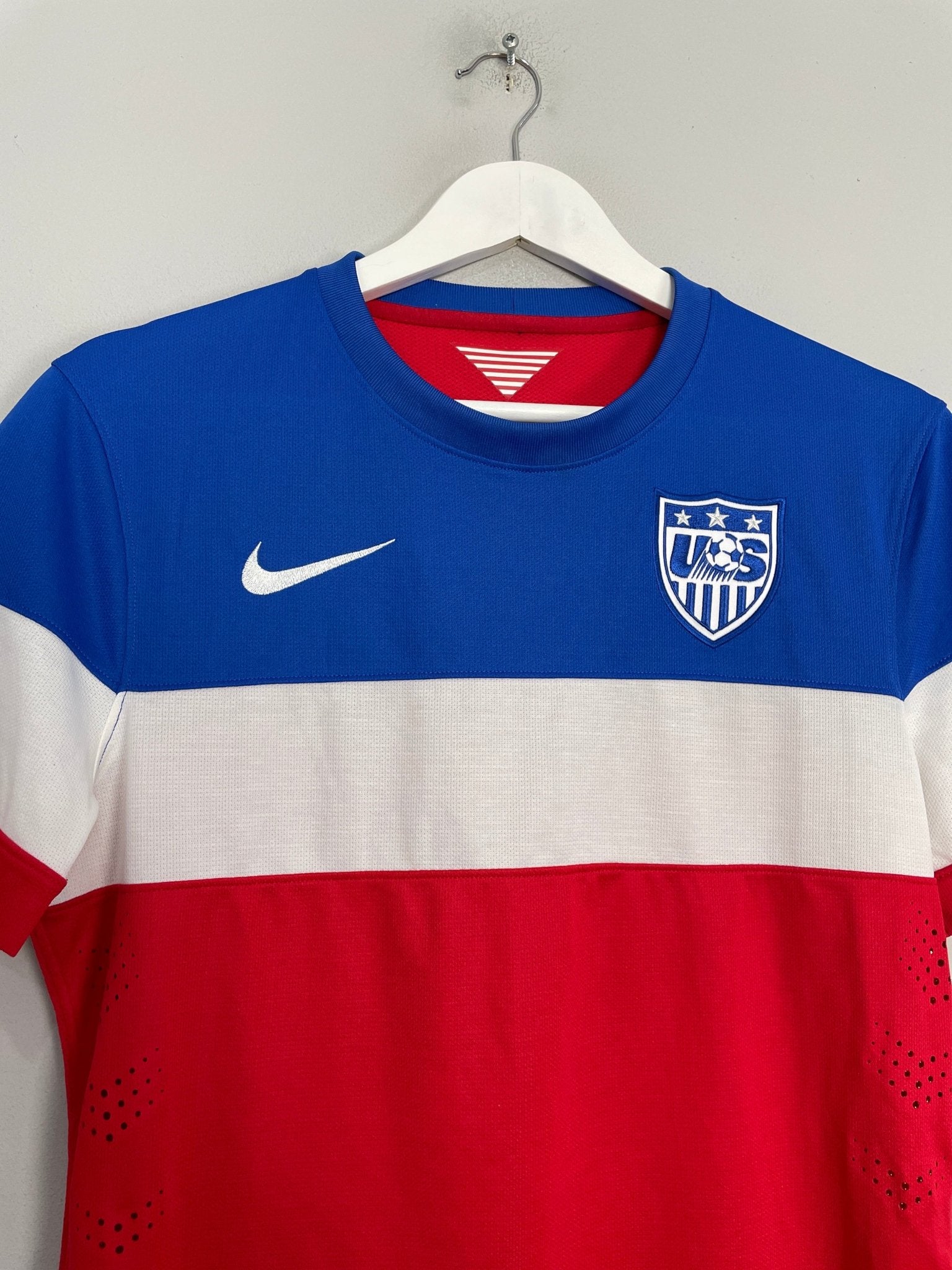 Shop 2014/15 USA *PLAYER ISSUE* AWAY SHIRT (M) NIKE, classic football shirts, vintage football shirts & retro soccer jerseys at Cult Kits