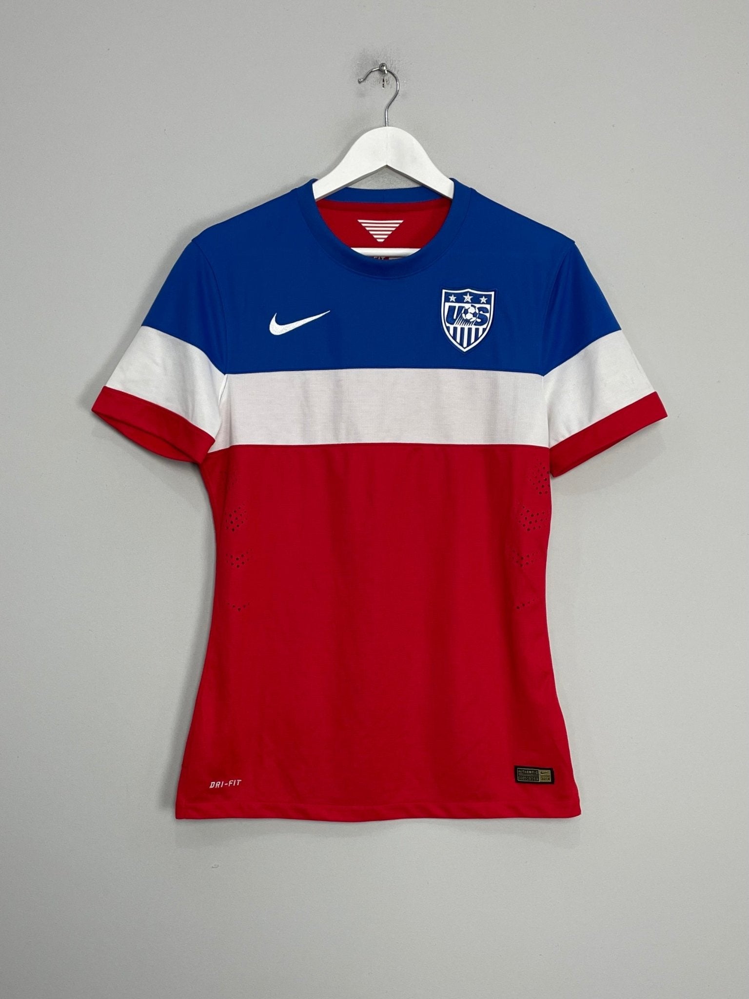 Shop 2014/15 USA *PLAYER ISSUE* AWAY SHIRT (M) NIKE, classic football shirts, vintage football shirts & retro soccer jerseys at Cult Kits