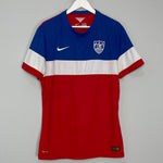 Shop 2014/15 USA *PLAYER ISSUE* AWAY SHIRT (XL) NIKE, classic football shirts, vintage football shirts & retro soccer jerseys at Cult Kits