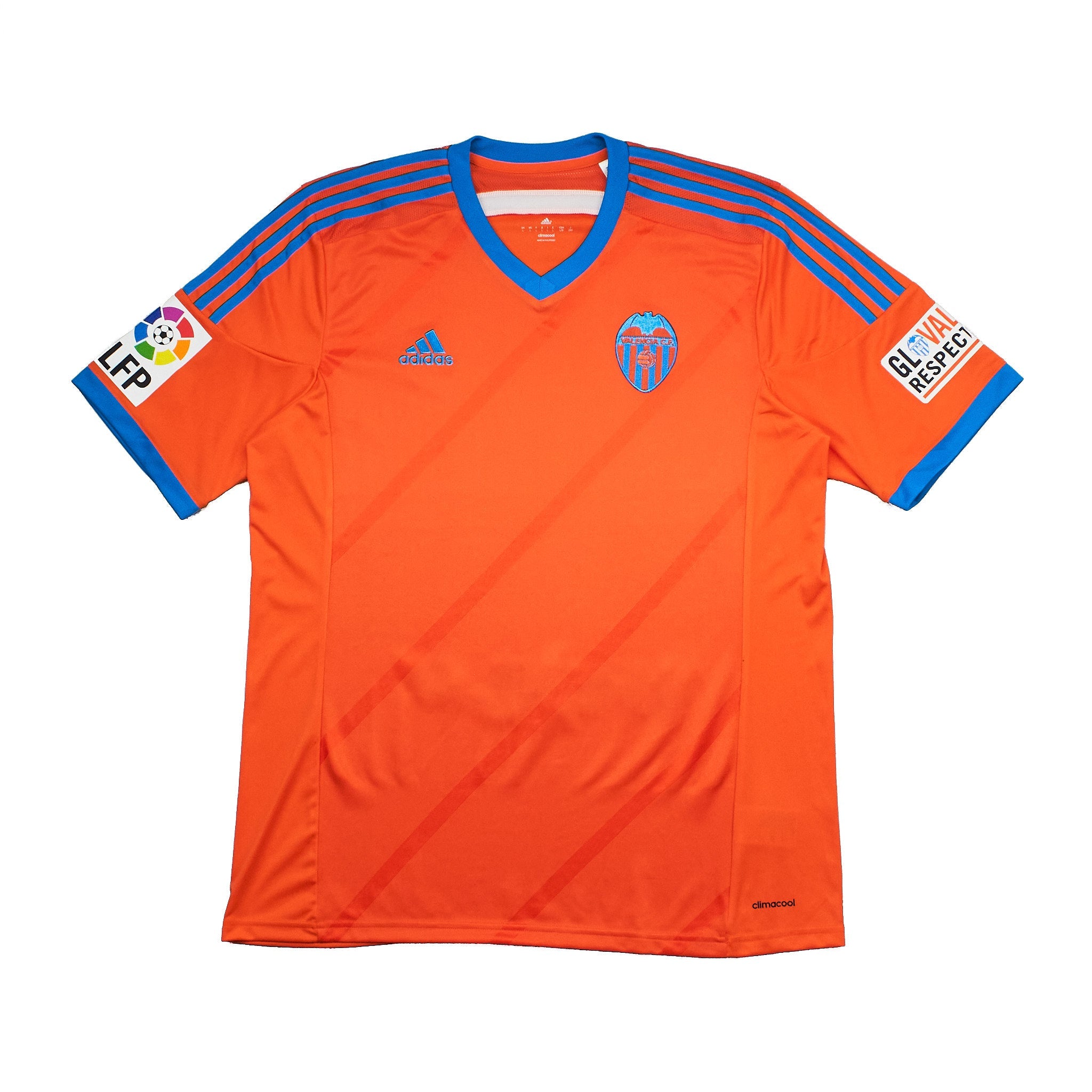 Buy 2014/15 Valencia Away Shirt (L) Adidas ~ Free worldwide shipping ~ Authentic Vintage Football Shirts from Cult Kits