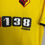 Shop 2014/15 WATFORD HOME SHIRT (M) PUMA, classic football shirts, vintage football shirts & retro soccer jerseys at Cult Kits