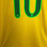 Shop 2014/16 BRAZIL NEYMAR JR #10 HOME SHIRT (L) NIKE, classic football shirts, vintage football shirts & retro soccer jerseys at Cult Kits