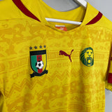 Shop 2014/16 CAMEROON AWAY SHIRT (L) PUMA, classic football shirts, vintage football shirts & retro soccer jerseys at Cult Kits
