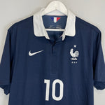 Shop 2014/16 FRANCE BENZEMA #10 HOME SHIRT (L) NIKE, classic football shirts, vintage football shirts & retro soccer jerseys at Cult Kits