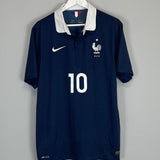 Shop 2014/16 FRANCE BENZEMA #10 HOME SHIRT (L) NIKE, classic football shirts, vintage football shirts & retro soccer jerseys at Cult Kits