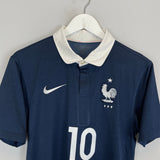 Shop 2014/16 FRANCE BENZEMA #10 HOME SHIRT (S) NIKE, classic football shirts, vintage football shirts & retro soccer jerseys at Cult Kits