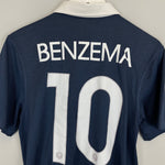 Shop 2014/16 FRANCE BENZEMA #10 HOME SHIRT (S) NIKE, classic football shirts, vintage football shirts & retro soccer jerseys at Cult Kits