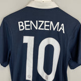Shop 2014/16 FRANCE BENZEMA #10 HOME SHIRT (S) NIKE, classic football shirts, vintage football shirts & retro soccer jerseys at Cult Kits
