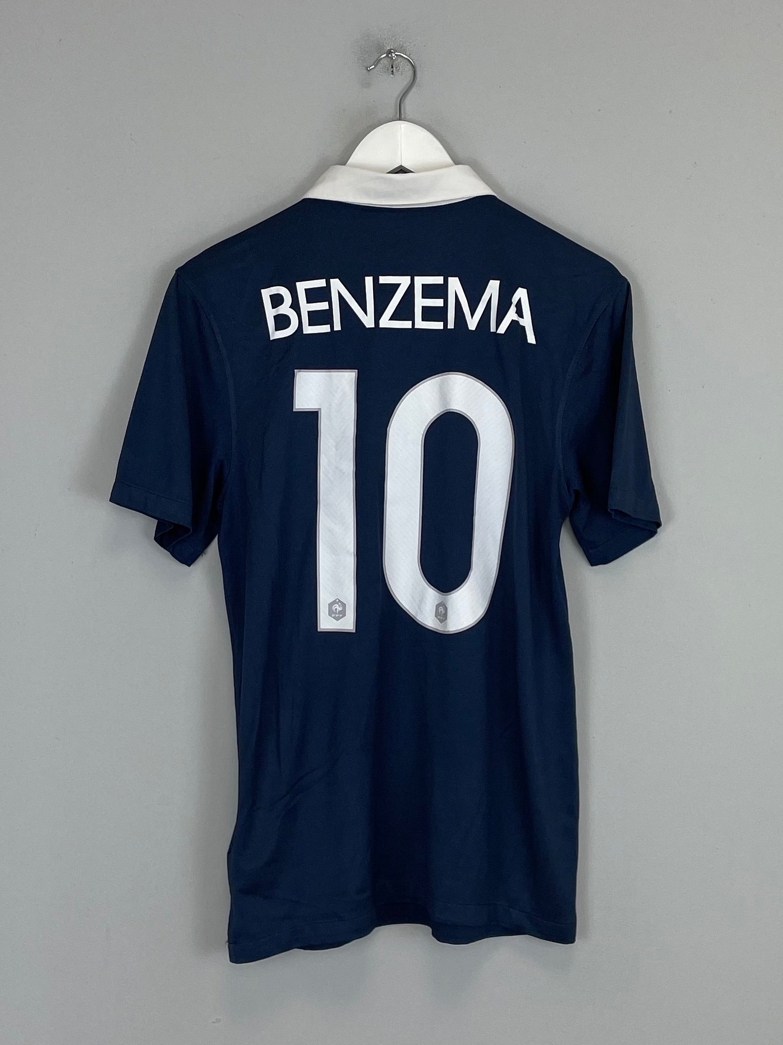 Shop 2014/16 FRANCE BENZEMA #10 HOME SHIRT (S) NIKE, classic football shirts, vintage football shirts & retro soccer jerseys at Cult Kits