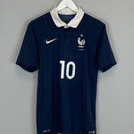 Shop 2014/16 FRANCE BENZEMA #10 HOME SHIRT (S) NIKE, classic football shirts, vintage football shirts & retro soccer jerseys at Cult Kits