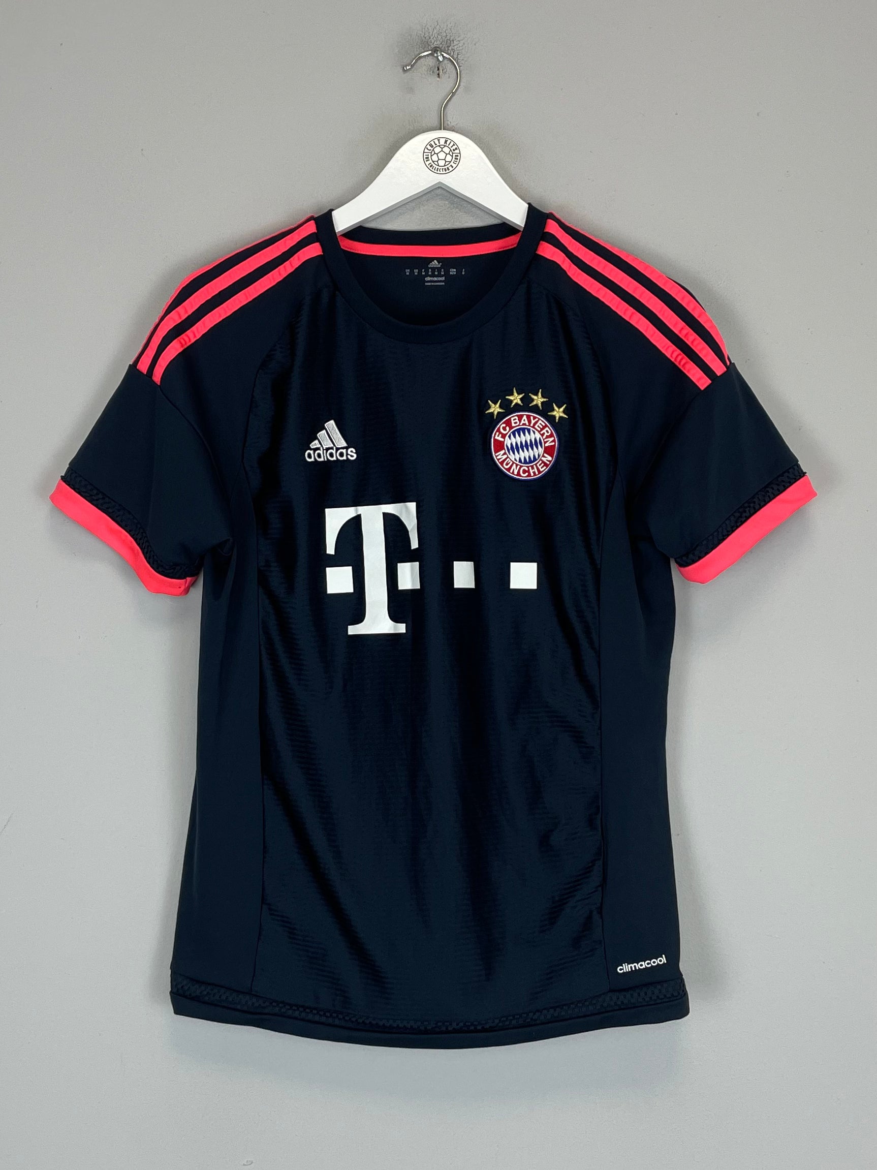 2014/15 BAYERN MUNICH THIRD SHIRT (S) ADIDAS TMOBILE PINK CLIMACOOL