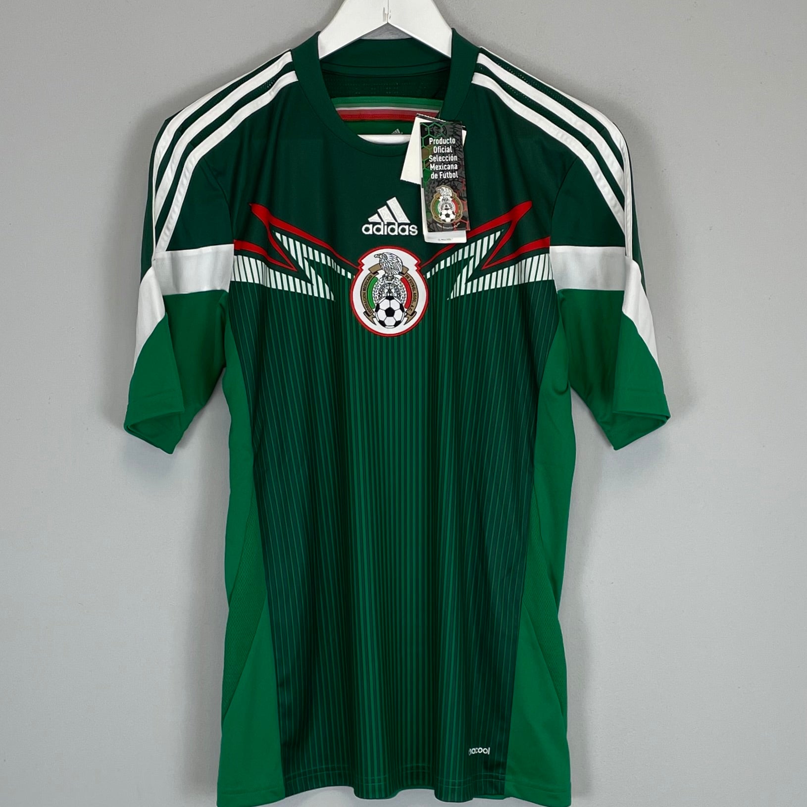 Shop 2014/15 MEXICO *BNWT* HOME SHIRT (S) ADIDAS, classic football shirts, vintage football shirts & retro soccer jerseys at Cult Kits