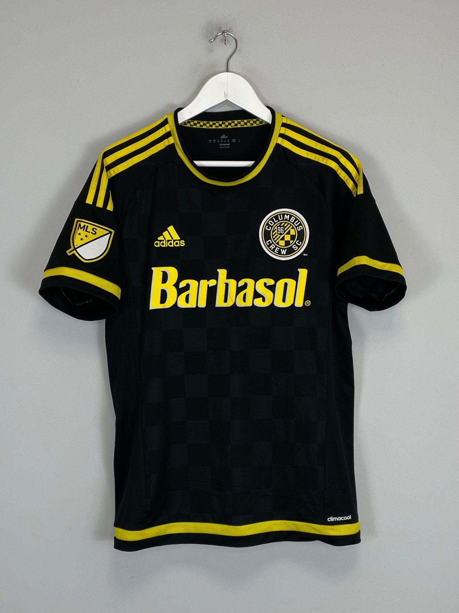 Shop 2015 COLUMBUS CREW AWAY SHIRT (M) ADIDAS, classic football shirts, vintage football shirts & retro soccer jerseys at Cult Kits