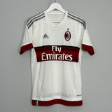 Shop 2015/16 AC MILAN AWAY SHIRT (S) ADIDAS, classic football shirts, vintage football shirts & retro soccer jerseys at Cult Kits