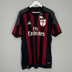 Shop 2015/16 AC MILAN BALOTELLI #45 *BNWT* HOME SHIRT (XL) ADIDAS, classic football shirts, vintage football shirts & retro soccer jerseys at Cult Kits