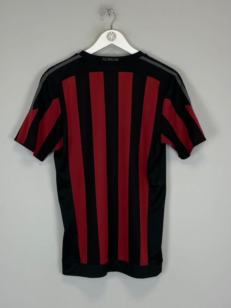2015/16 AC MILAN HOME SHIRT (M) ADIDAS - Cult Kits - Medium - Buy Vintage Football Shirts, Authentic Retro Football Shirts For Sale, Classic Football Shirts & Soccer Jersey
