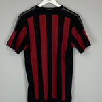 2015/16 AC MILAN HOME SHIRT (M) ADIDAS - Cult Kits - Medium - Buy Vintage Football Shirts, Authentic Retro Football Shirts For Sale, Classic Football Shirts & Soccer Jersey