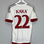 2015/16 AC MILAN KAKA 22 AWAY SHIRT (M) ADIDAS - Cult Kits - Medium - Buy Vintage Football Shirts, Authentic Retro Football Shirts For Sale, Classic Football Shirts & Soccer Jersey