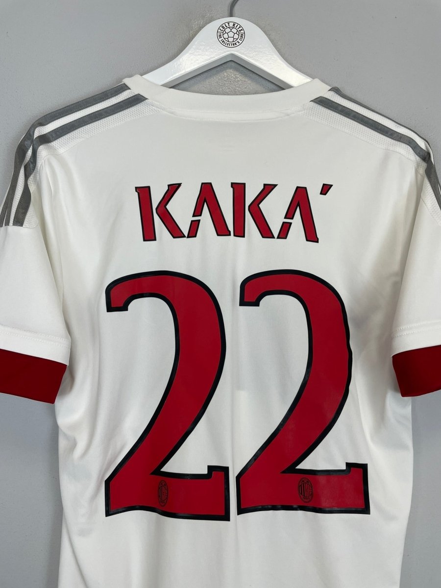 2015/16 AC MILAN KAKA 22 AWAY SHIRT (M) ADIDAS - Cult Kits - Medium - Buy Vintage Football Shirts, Authentic Retro Football Shirts For Sale, Classic Football Shirts & Soccer Jersey