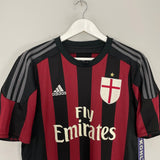 Shop 2015/16 AC MILAN KAKA #22 *BNWT* HOME SHIRT (L) ADIDAS, classic football shirts, vintage football shirts & retro soccer jerseys at Cult Kits