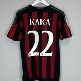 2015/16 AC MILAN KAKA 22 HOME SHIRT (M) ADIDAS - Cult Kits - Medium - Buy Vintage Football Shirts, Authentic Retro Football Shirts For Sale, Classic Football Shirts & Soccer Jersey