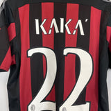 2015/16 AC MILAN KAKA 22 HOME SHIRT (M) ADIDAS - Cult Kits - Medium - Buy Vintage Football Shirts, Authentic Retro Football Shirts For Sale, Classic Football Shirts & Soccer Jersey