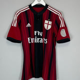 Shop 2015/16 AC MILAN KAKA #22 HOME SHIRT (M) ADIDAS, classic football shirts, vintage football shirts & retro soccer jerseys at Cult Kits