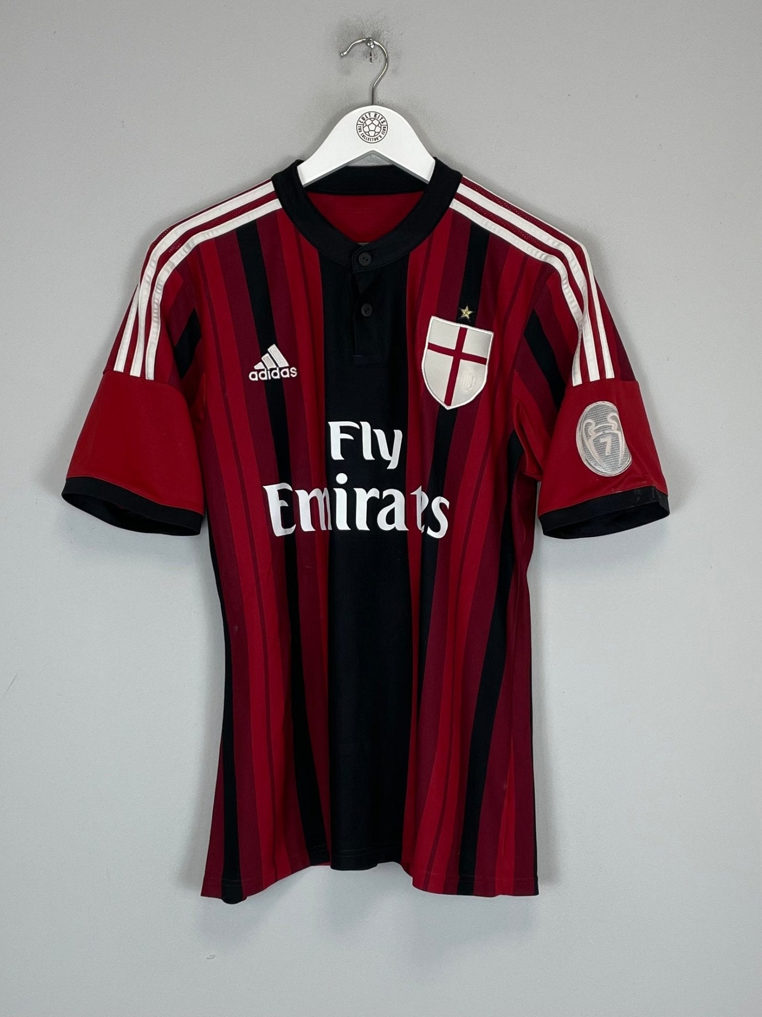 Shop 2015/16 AC MILAN KAKA #22 HOME SHIRT (M) ADIDAS, classic football shirts, vintage football shirts & retro soccer jerseys at Cult Kits