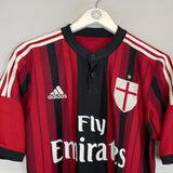 Shop 2015/16 AC MILAN KAKA #22 HOME SHIRT (M) ADIDAS, classic football shirts, vintage football shirts & retro soccer jerseys at Cult Kits