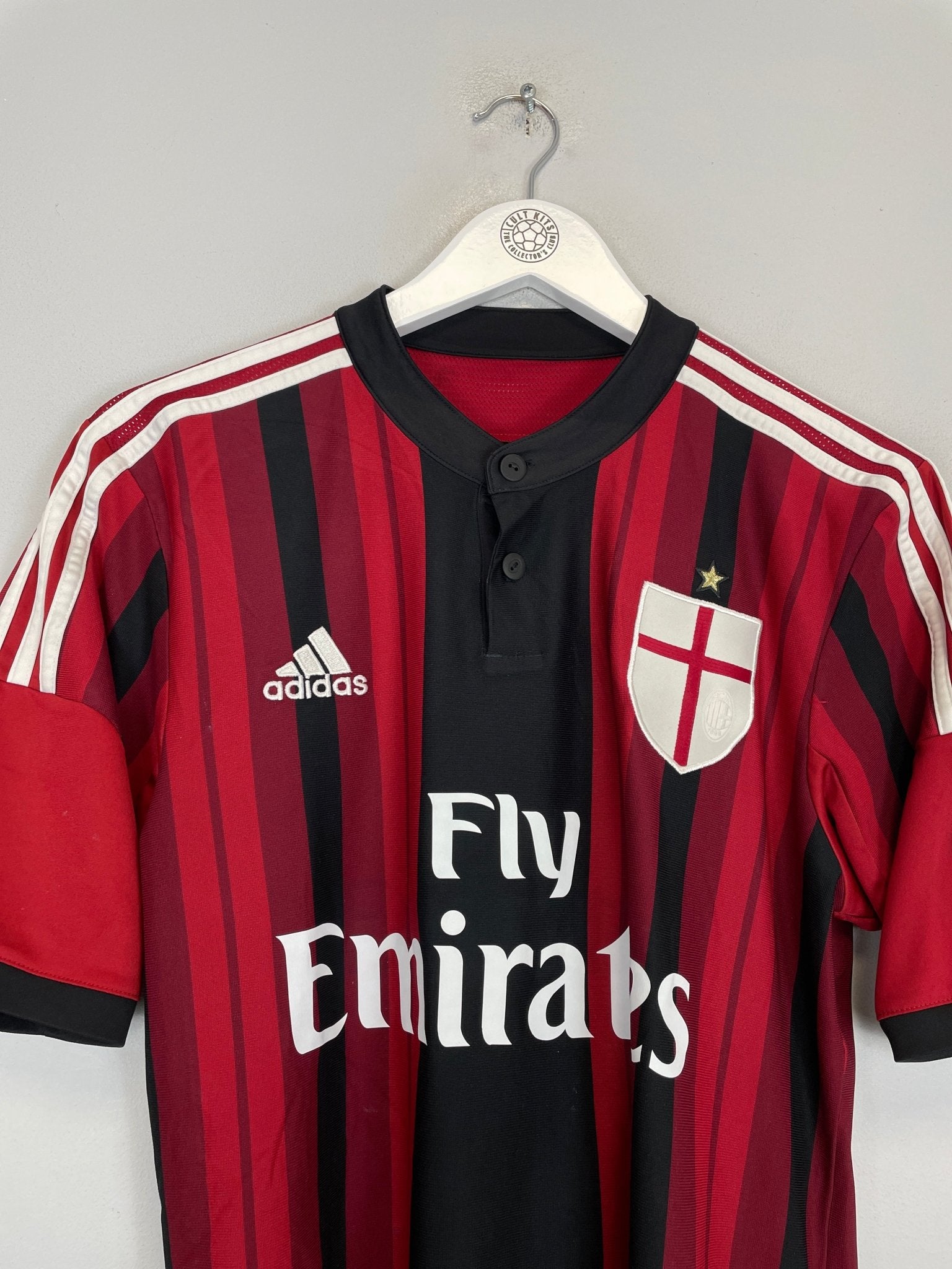 Shop 2015/16 AC MILAN KAKA #22 HOME SHIRT (M) ADIDAS, classic football shirts, vintage football shirts & retro soccer jerseys at Cult Kits