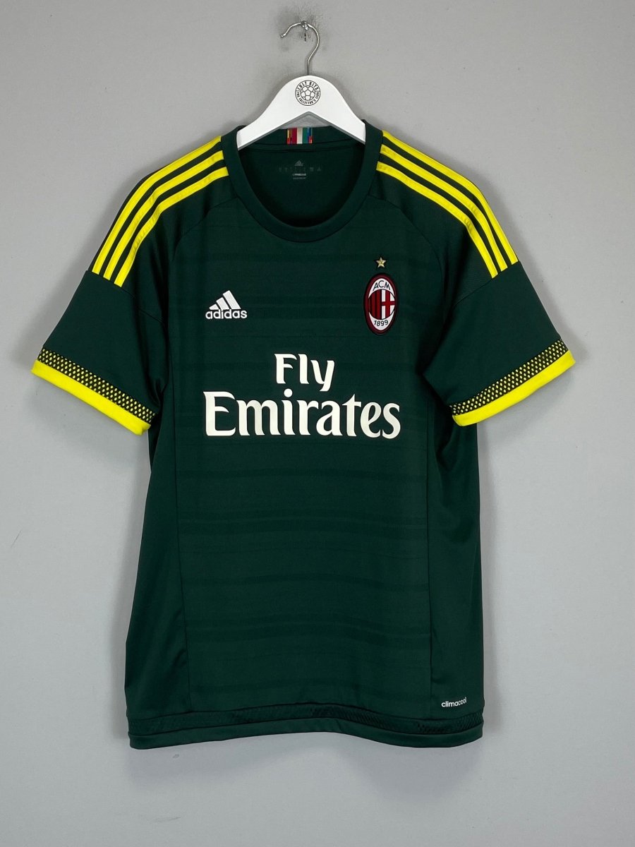 2015/16 AC MILAN THIRD SHIRT (L) ADIDAS - Cult Kits - Large - Buy Vintage Football Shirts, Authentic Retro Football Shirts For Sale, Classic Football Shirts & Soccer Jersey