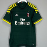 2015/16 AC MILAN THIRD SHIRT (L) ADIDAS - Cult Kits - Large - Buy Vintage Football Shirts, Authentic Retro Football Shirts For Sale, Classic Football Shirts & Soccer Jersey
