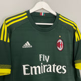 Shop 2015/16 AC MILAN THIRD SHIRT (L) ADIDAS, classic football shirts, vintage football shirts & retro soccer jerseys at Cult Kits