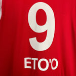 Shop 2015/16 ANTALYASPOR ETO'O #9 *BNWT* L/S HOME SHIRT (M) NIKE, classic football shirts, vintage football shirts & retro soccer jerseys at Cult Kits