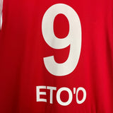 Shop 2015/16 ANTALYASPOR ETO'O #9 *BNWT* L/S HOME SHIRT (M) NIKE, classic football shirts, vintage football shirts & retro soccer jerseys at Cult Kits