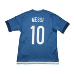 Buy 2015/16 Argentina Messi 10 Away Shirt (M) Adidas ~ Free worldwide shipping ~ Authentic Vintage Football Shirts from Cult Kits