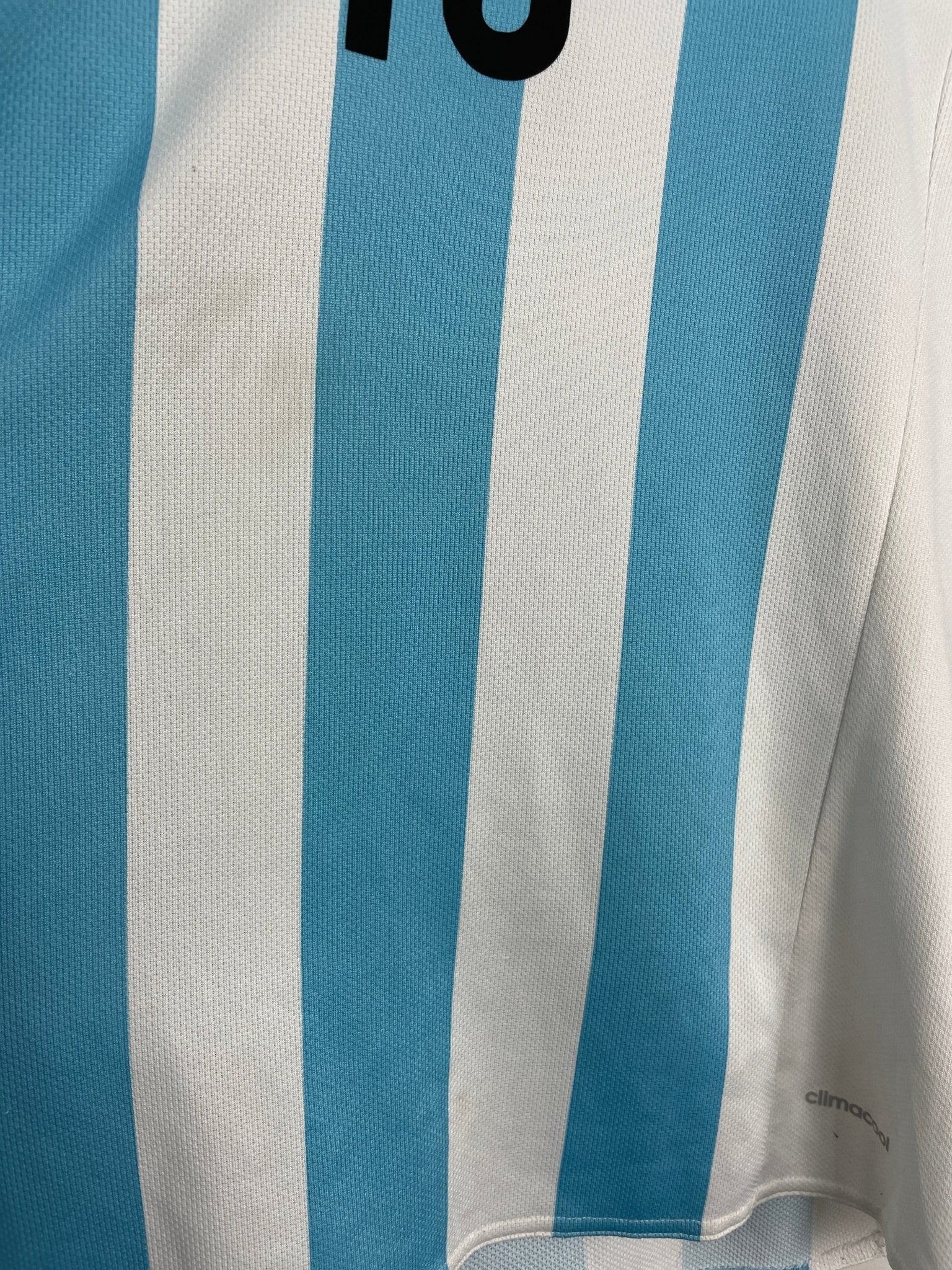 Shop 2015/16 ARGENTINA MESSI #10 HOME SHIRT (L) ADIDAS, classic football shirts, vintage football shirts & retro soccer jerseys at Cult Kits