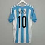 Shop 2015/16 ARGENTINA MESSI #10 HOME SHIRT (L) ADIDAS, classic football shirts, vintage football shirts & retro soccer jerseys at Cult Kits