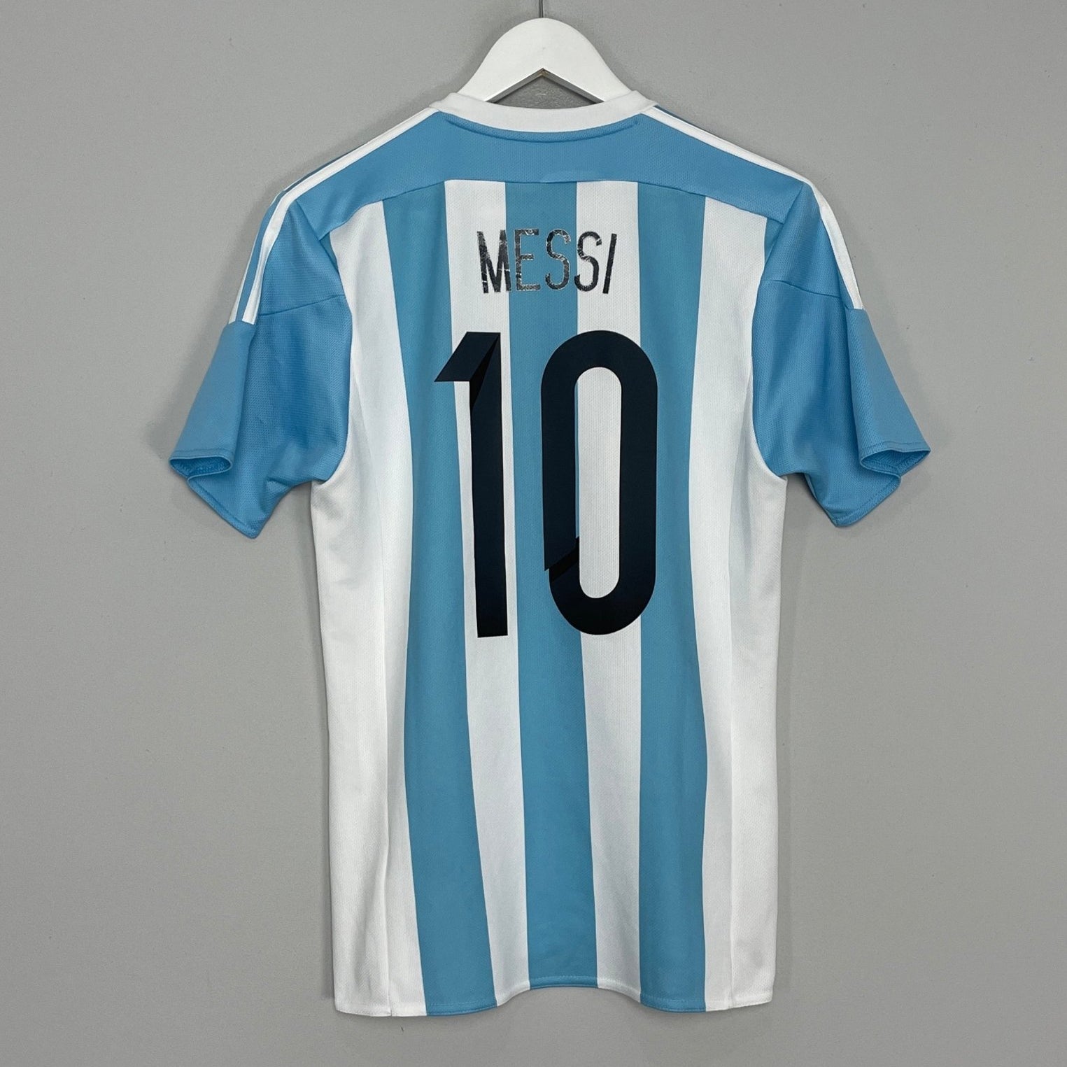 Shop 2015/16 ARGENTINA MESSI #10 HOME SHIRT (S) ADIDAS, classic football shirts, vintage football shirts & retro soccer jerseys at Cult Kits