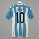 Shop 2015/16 ARGENTINA MESSI #10 HOME SHIRT (S) ADIDAS, classic football shirts, vintage football shirts & retro soccer jerseys at Cult Kits