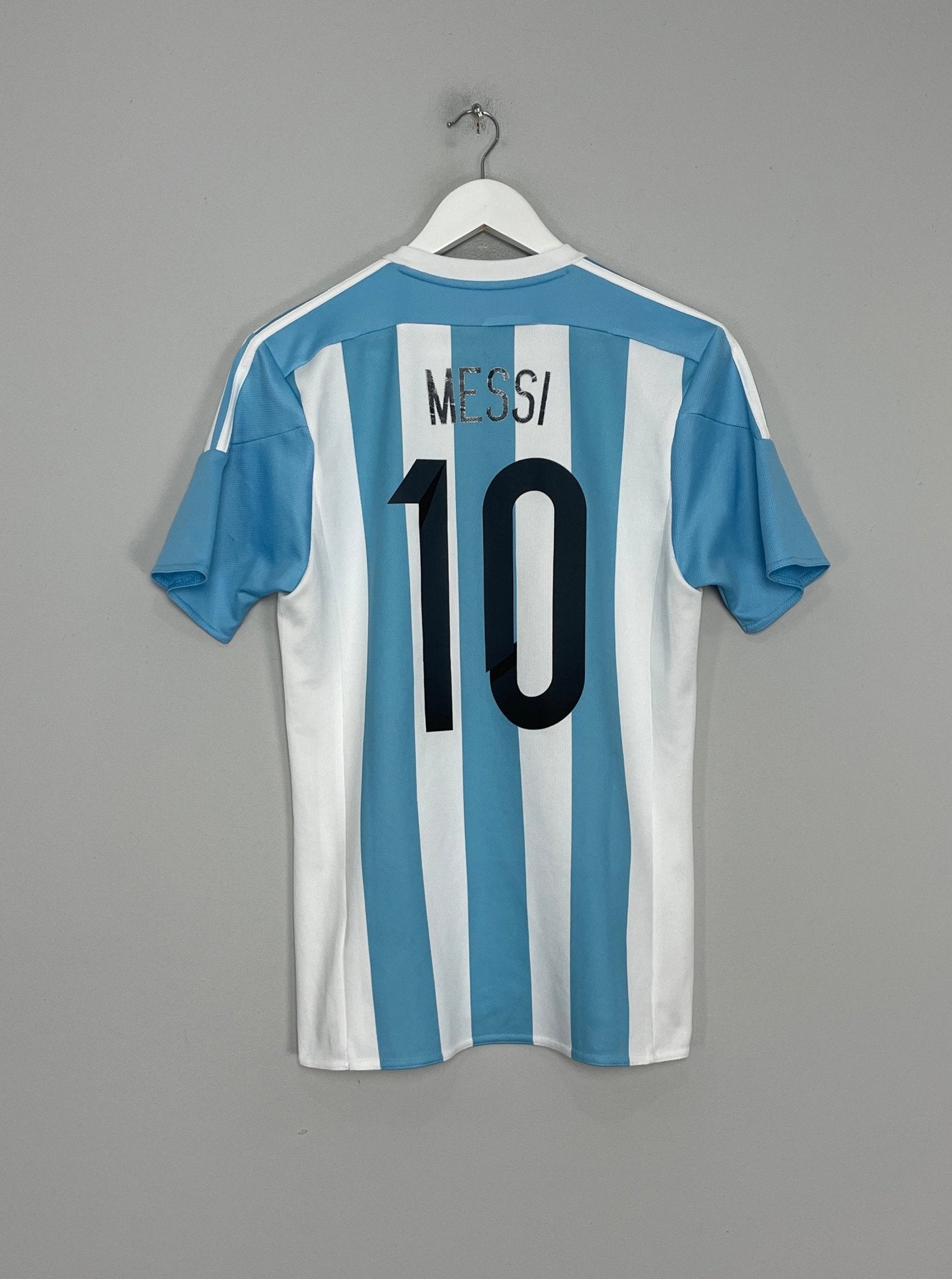 Shop 2015/16 ARGENTINA MESSI #10 HOME SHIRT (S) ADIDAS, classic football shirts, vintage football shirts & retro soccer jerseys at Cult Kits