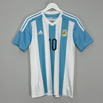 Shop 2015/16 ARGENTINA MESSI #10 HOME SHIRT (S) ADIDAS, classic football shirts, vintage football shirts & retro soccer jerseys at Cult Kits